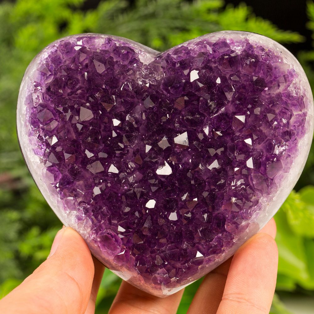 Crystals Amethyst Heart Sell Online Business